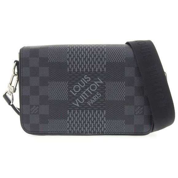 Louis Vuitton Damier Graphite 3D Studio Messenger Shoulder Bag - Picture 1 of 7